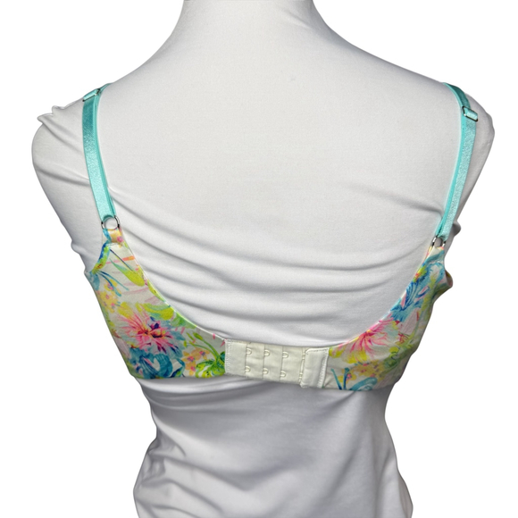 Victoria's Secret Tropical Print PLunge bra 36d - Picture 2 of 6